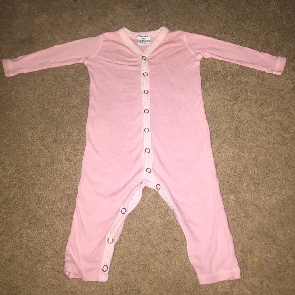 SPLENDED - pink onsie/sleeper